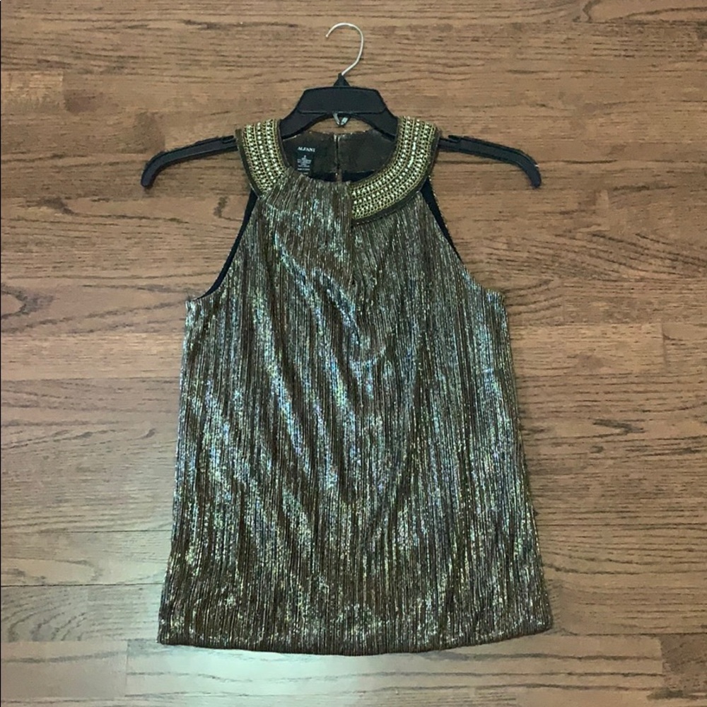 sparkly tank top